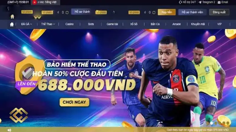 Sảnh thể thao Mcw có rất nhiều kèo cược thú vị
